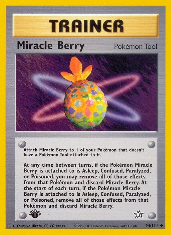 Image for Miracle Berry (094/111) (Neo Genesis) (N1) - Pokemon