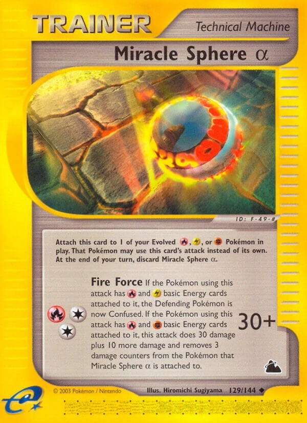 Image for Miracle Sphere Alpha (129/144) (Skyridge) (SK) - Pokemon