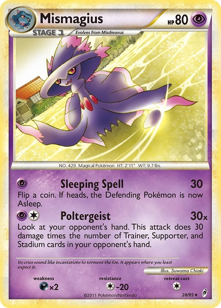 Image for Mismagius (28/95) (Call of Legends) (CL) - Pokemon