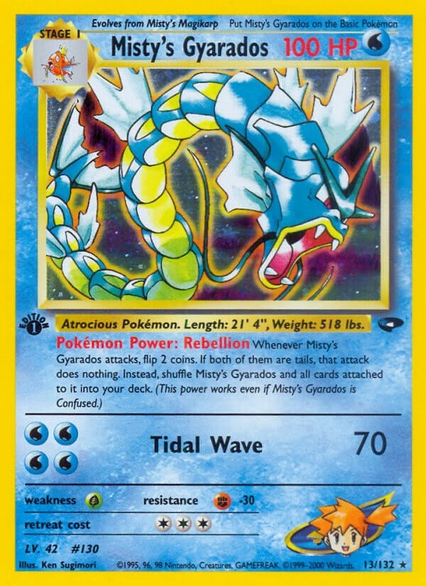 Image for Misty's Gyarados (013/132) (Gym Challenge) (G2) - Pokemon
