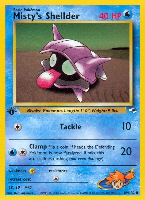 Image for Misty's Shellder (089/132) (Gym Heroes) (G1) - Pokemon