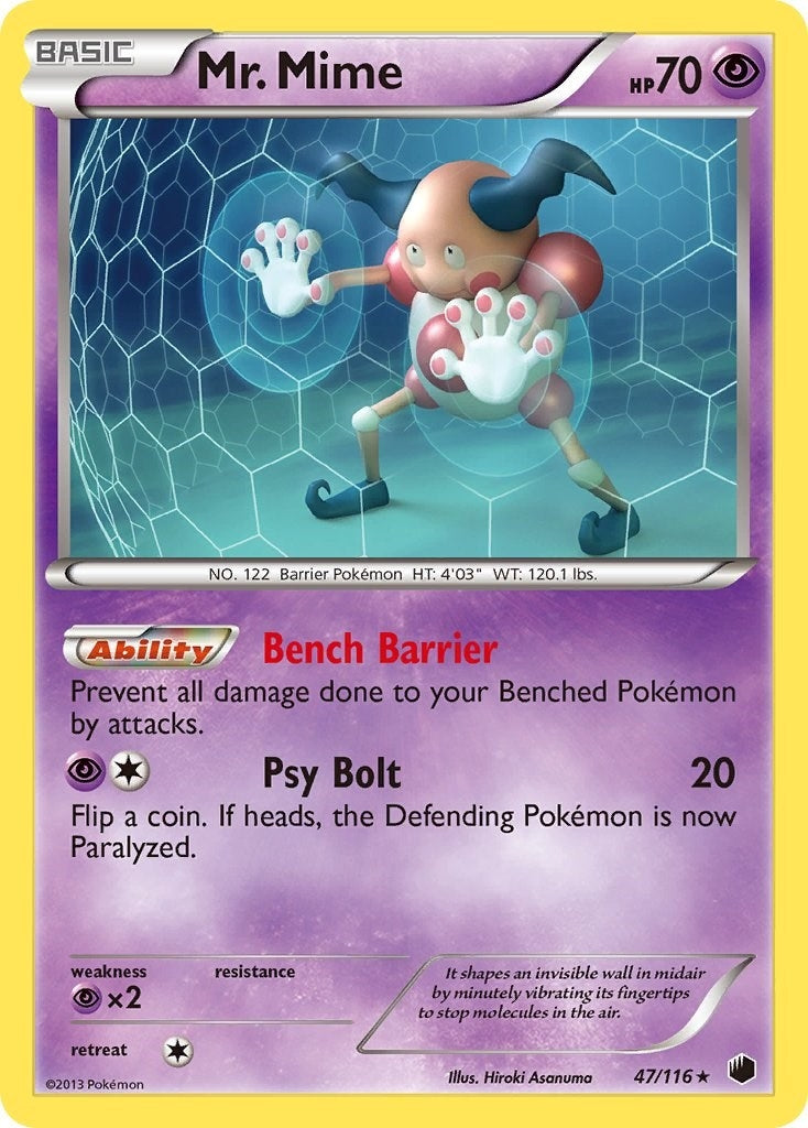 Image for Mr. Mime (47/116) (Plasma Freeze) (PLF) - Pokemon