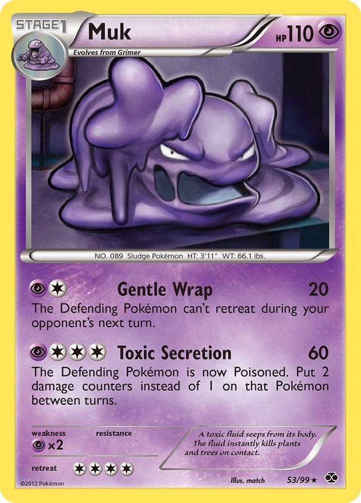 Image for Muk (53/99) (Next Destinies) (NXD) - Pokemon