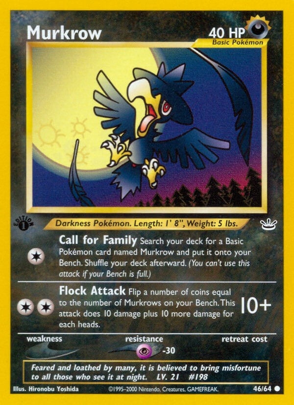 Image for Murkrow (46/64) (Neo Revelation) (N3) - Pokemon