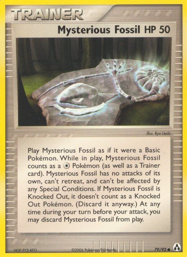 Image for Mysterious Fossil (79/92) (EX Legend Maker) (LM) - Pokemon