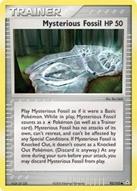 Image for Mysterious Fossil (92/110) (EX Holon Phantoms) (HP) - Pokemon