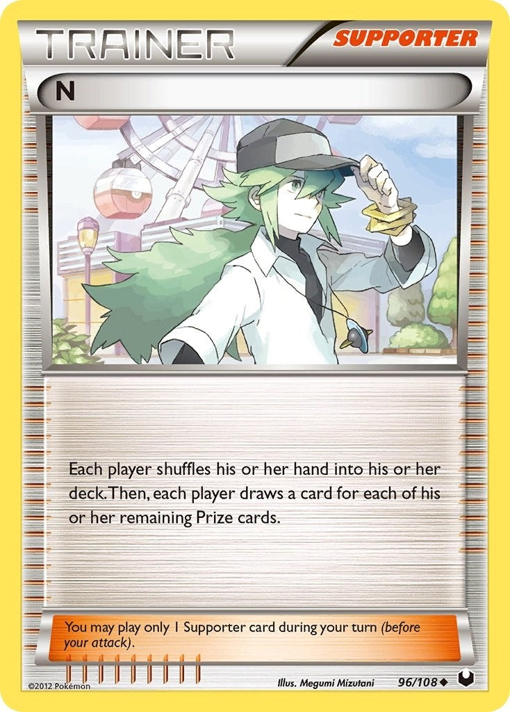 Image for N (Supporter) (96/108) (Dark Explorers) (DEX) - Pokemon
