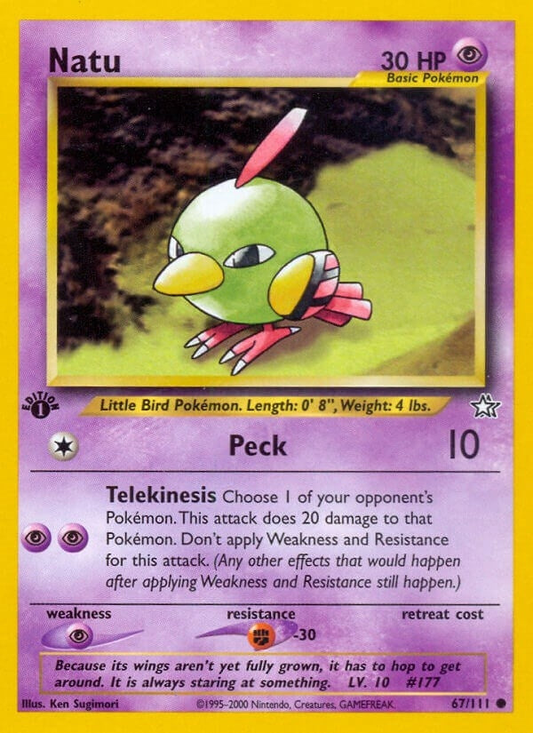 Image for Natu (067/111) (Neo Genesis) (N1) - Pokemon