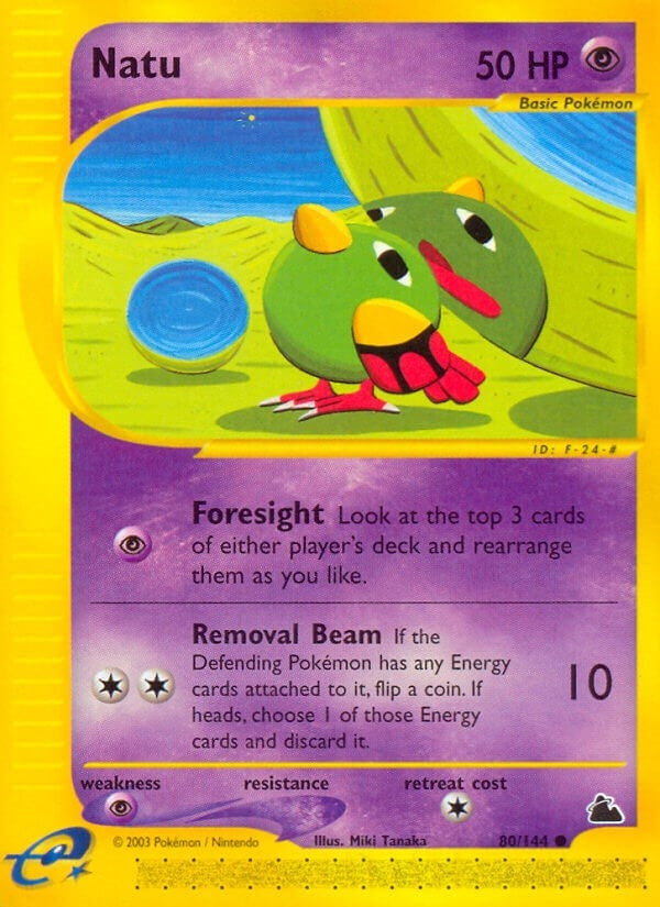 Image for Natu (080/144) (Skyridge) (SK) - Pokemon