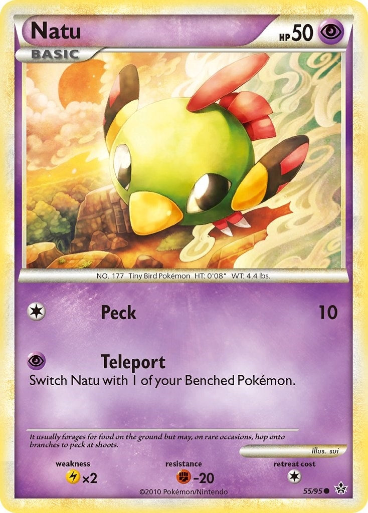 Image for Natu (55/95) (Unleashed) (UL) - Pokemon