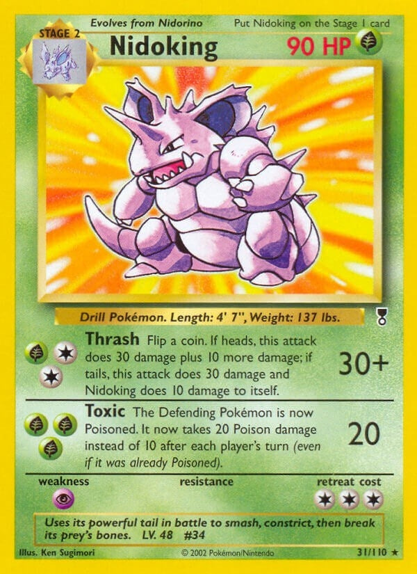 Image for Nidoking (031/110) (Legendary Collection) (LC) - Pokemon