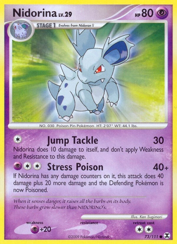Image for Nidorina (73/111) (Rising Rivals) (RR) - Pokemon