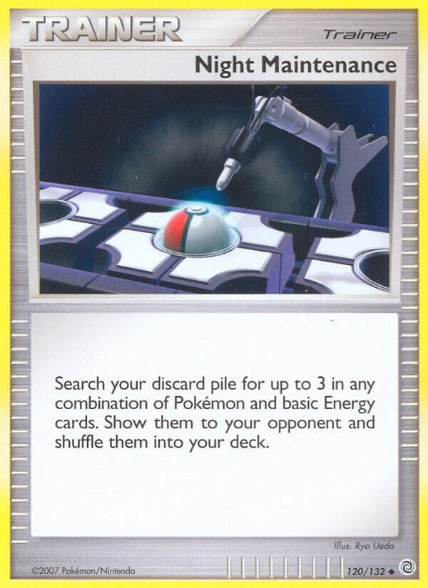 Image for Night Maintenance (120/132) (Secret Wonders) (SW) - Pokemon