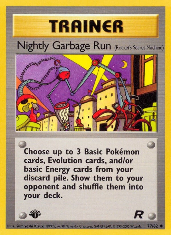 Image for Nightly Garbage Run (Rocket's Secret Machine) (77/82) (Team Rocket) (TR) - Pokemon