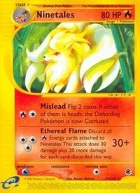 Image for Ninetales (57) (057/165) (Expedition) (EX) - Pokemon