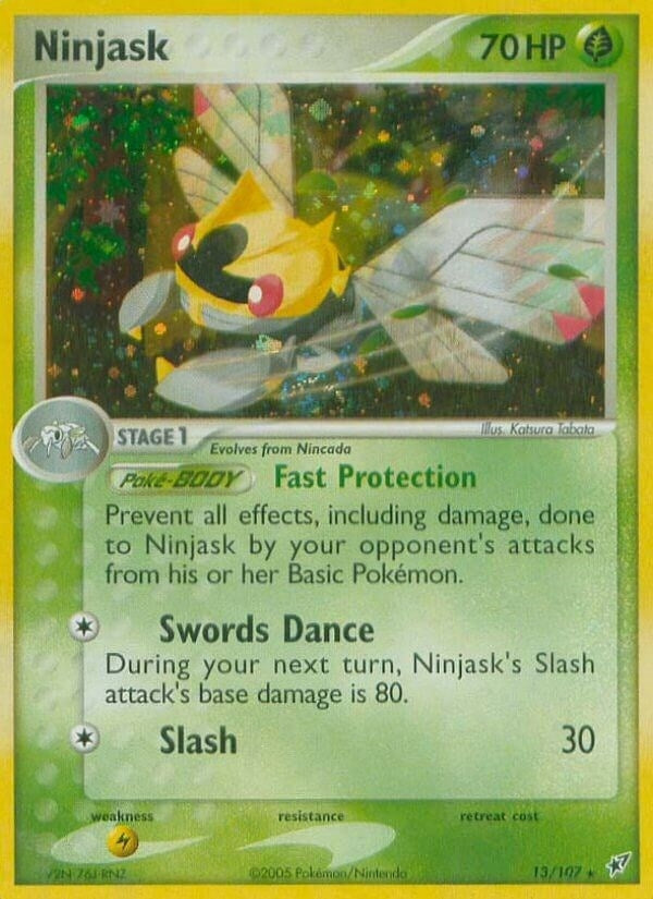 Image for Ninjask (13/107) (EX Deoxys) (DX) - Pokemon