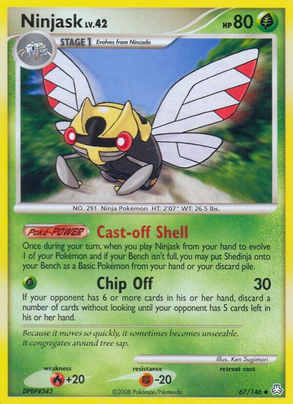 Image for Ninjask (67/146) (Legends Awakened) (LA) - Pokemon