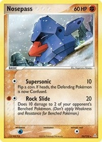 Image for Nosepass (25/110) (EX Holon Phantoms) (HP) - Pokemon