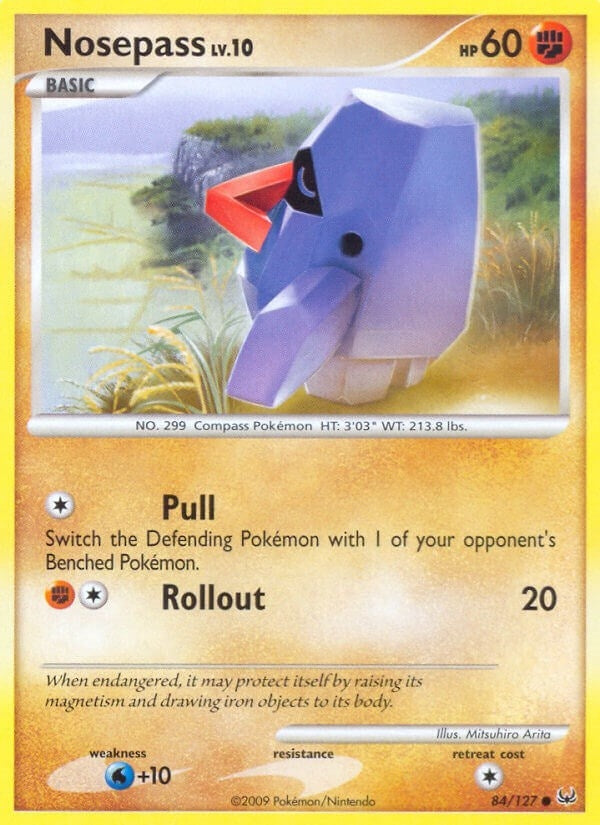 Image for Nosepass (84/127) (Platinum) (PL) - Pokemon