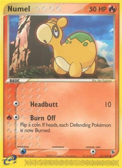 Image for Numel (61/109) (EX Ruby and Sapphire) (RS) - Pokemon