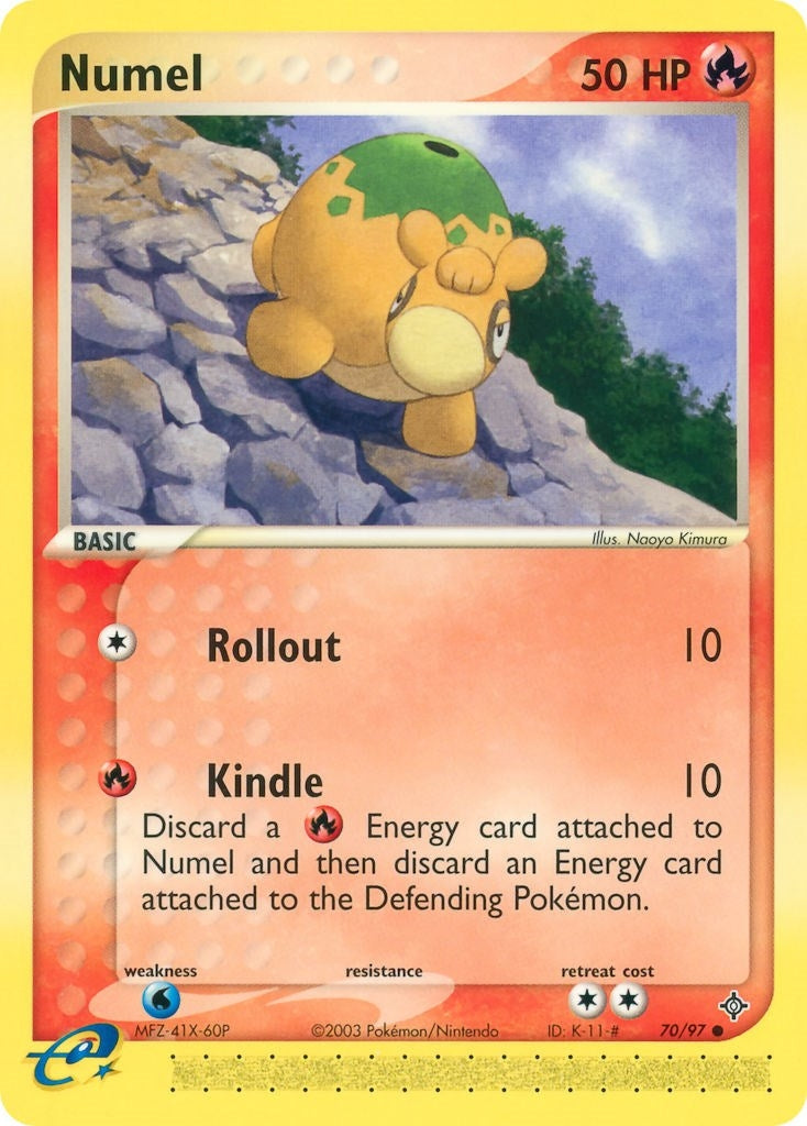 Image for Numel (70/97) (EX Dragon) (DR) - Pokemon