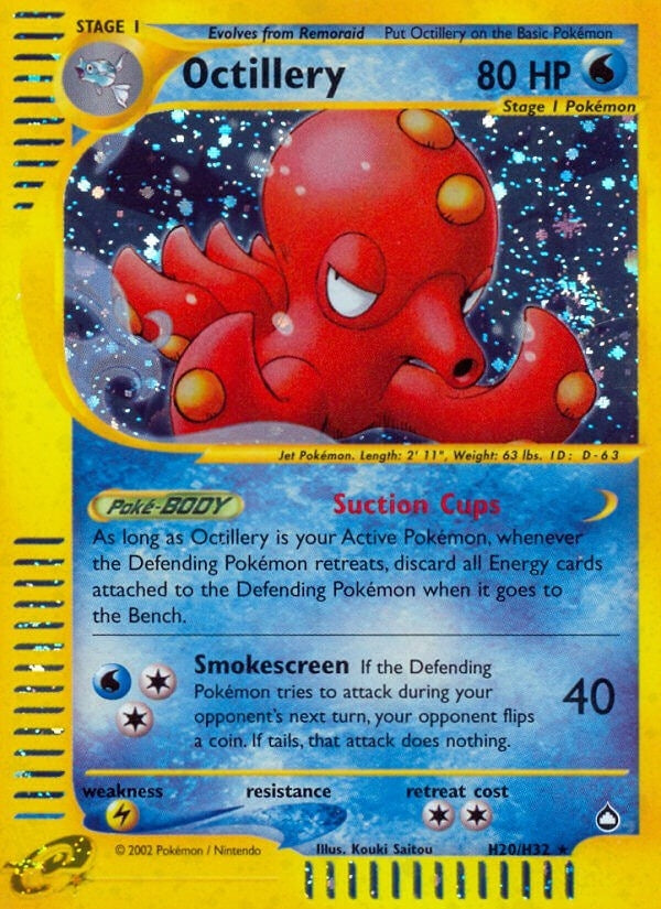 Image for Octillery (H20) (H20/H32) (Aquapolis) (AQ) - Pokemon