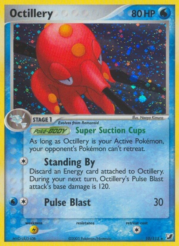 Image for Octillery (10/115) (EX Unseen Forces) (UF) - Pokemon