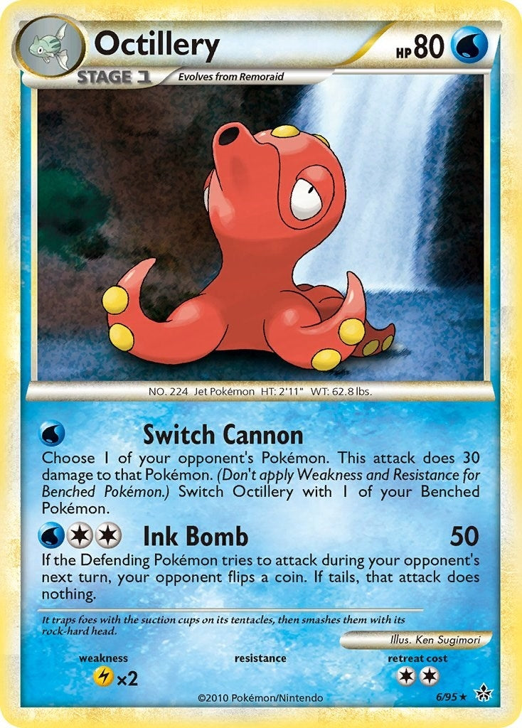 Image for Octillery (6/95) (Unleashed) (UL) - Pokemon