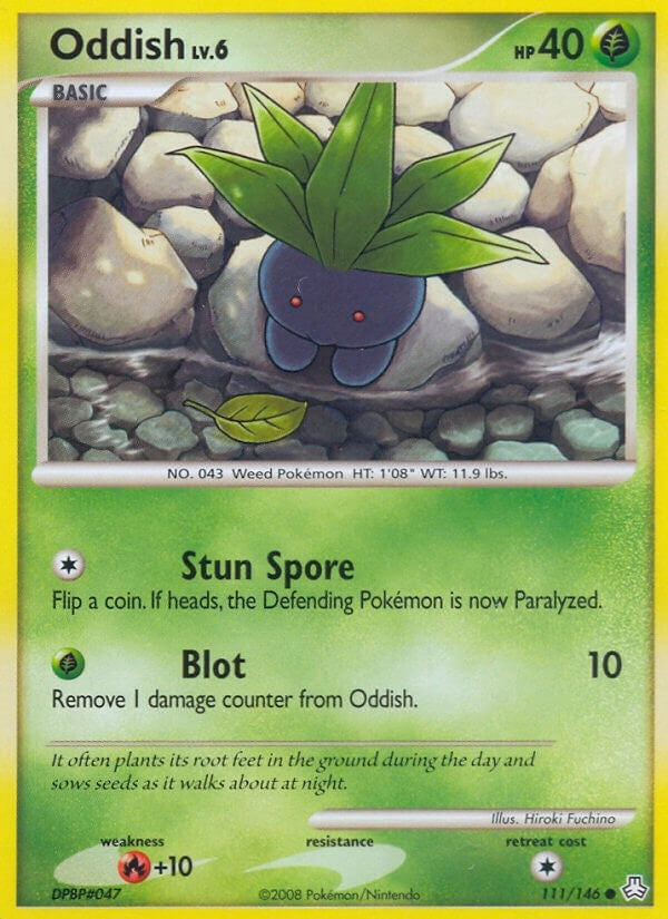 Image for Oddish (111) (111/146) (Legends Awakened) (LA) - Pokemon