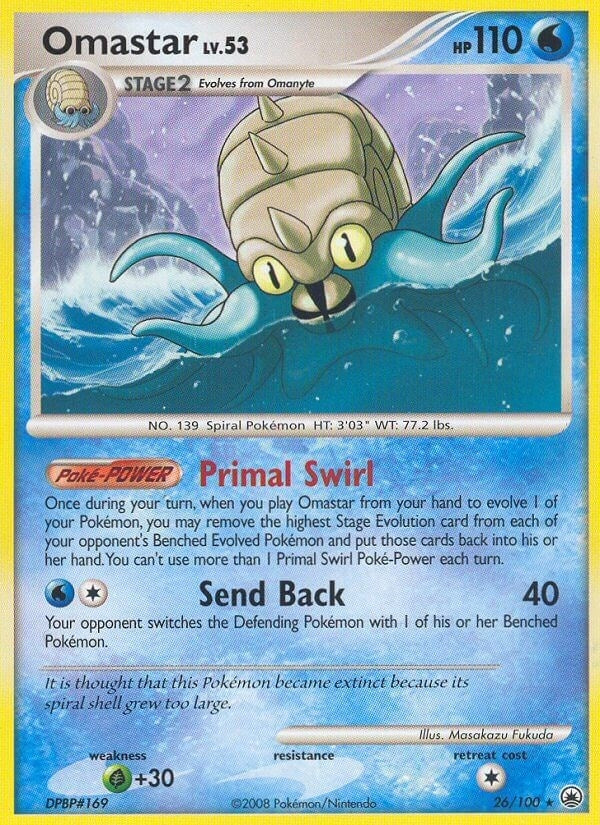 Image for Omastar (26/100) (Majestic Dawn) (MD) - Pokemon