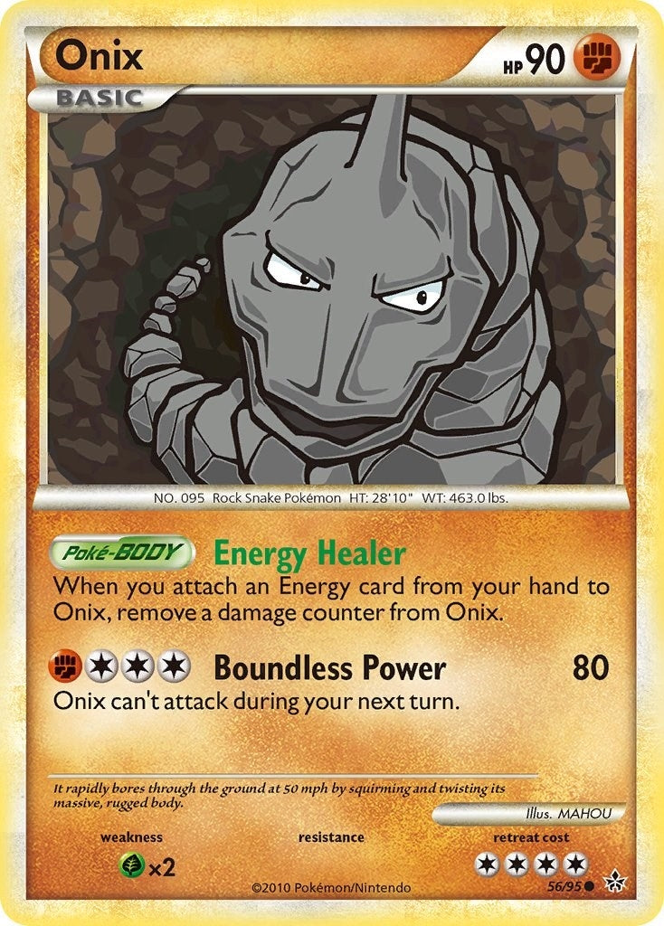 Image for Onix (56) (56/95) (Unleashed) (UL) - Pokemon