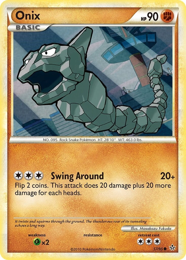 Image for Onix (57) (57/95) (Unleashed) (UL) - Pokemon