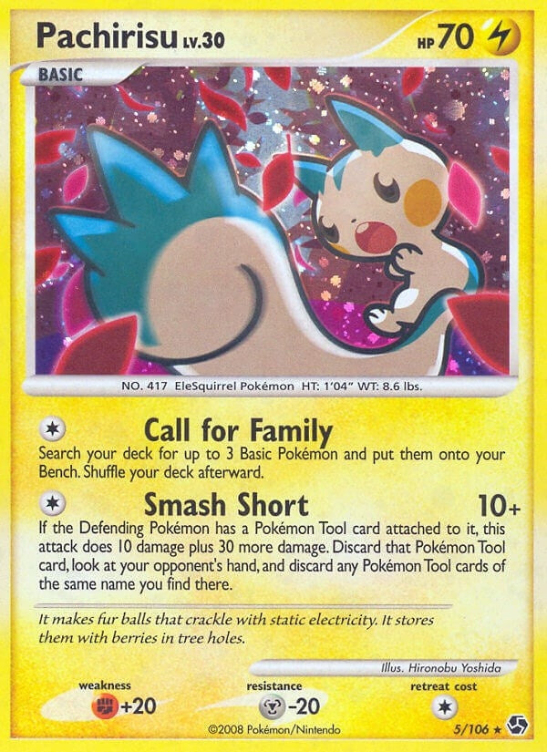 Image for Pachirisu (5/106) (Great Encounters) (GE) - Pokemon