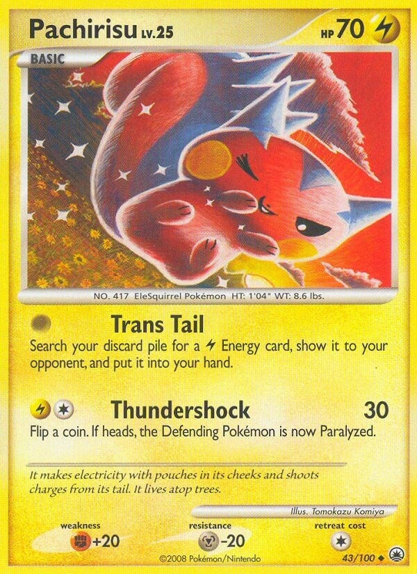 Image for Pachirisu (43/100) (Majestic Dawn) (MD) - Pokemon