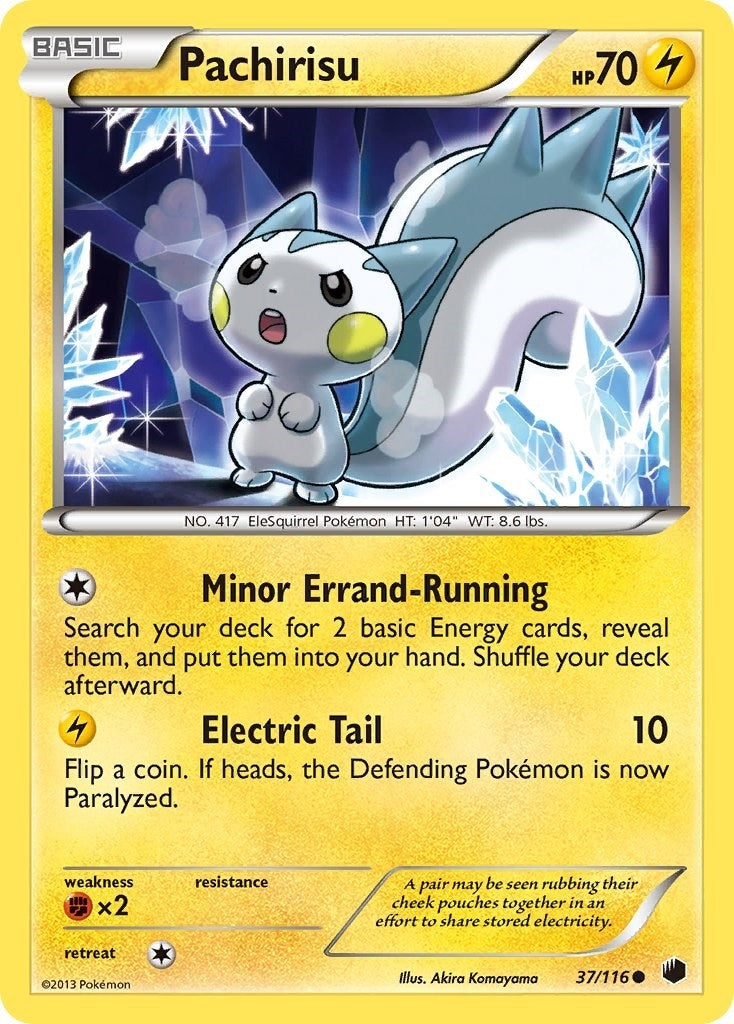 Image for Pachirisu (37/116) (Plasma Freeze) (PLF) - Pokemon
