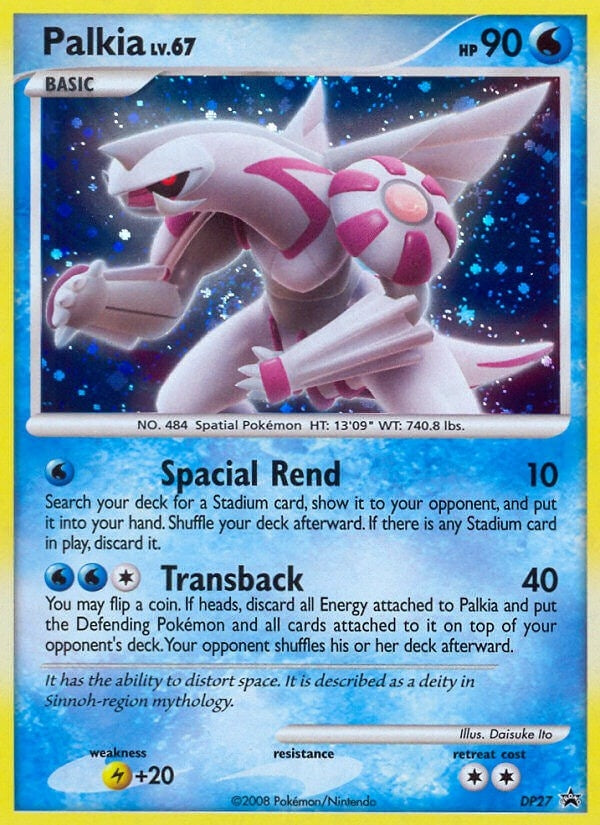 Image for Palkia - DP27 (DP27) (Diamond and Pearl Promos) (PR) - Pokemon