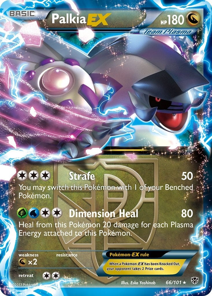 Image for Palkia EX (Team Plasma) (66/101) (Plasma Blast) (PLB) - Pokemon