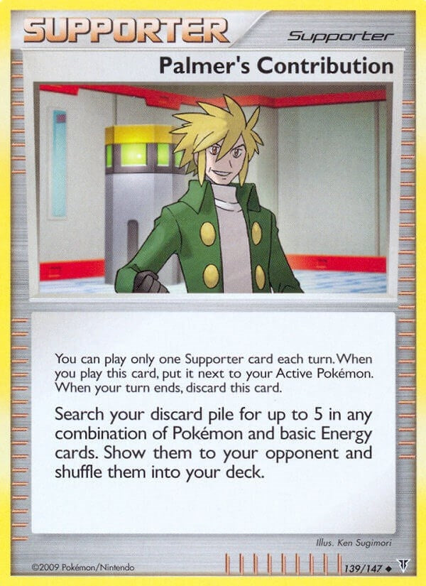 Image for Palmer's Contribution (139) (Supreme Victors) (SV) - Pokemon
