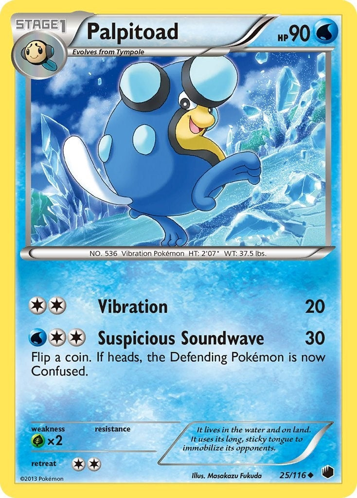Image for Palpitoad (25/116) (Plasma Freeze) (PLF) - Pokemon