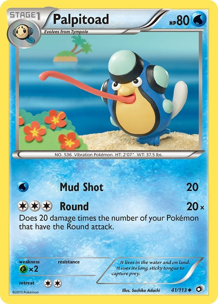 Image for Palpitoad (41/113) (Legendary Treasures) (LTR) - Pokemon