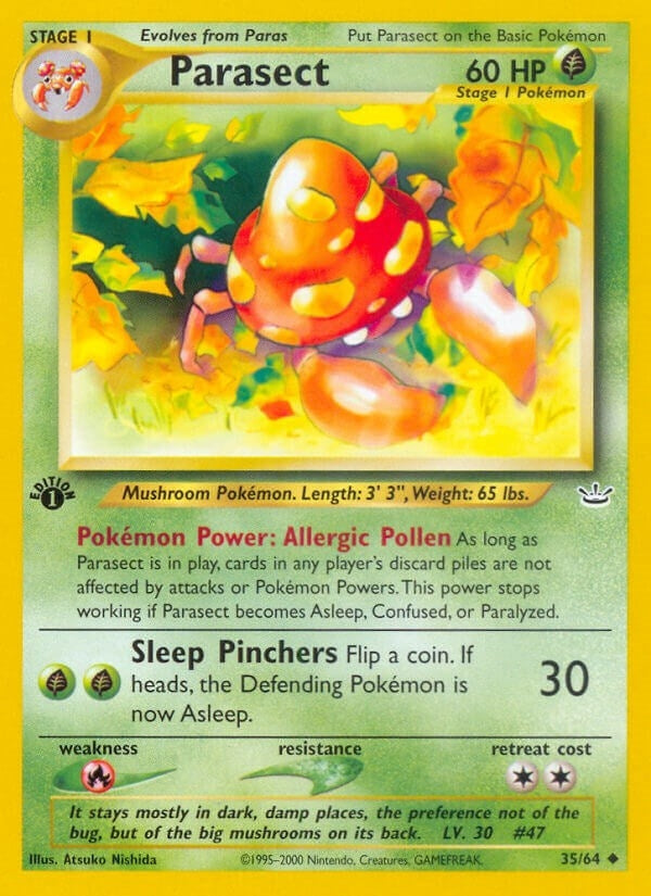Image for Parasect (35/64) (Neo Revelation) (N3) - Pokemon