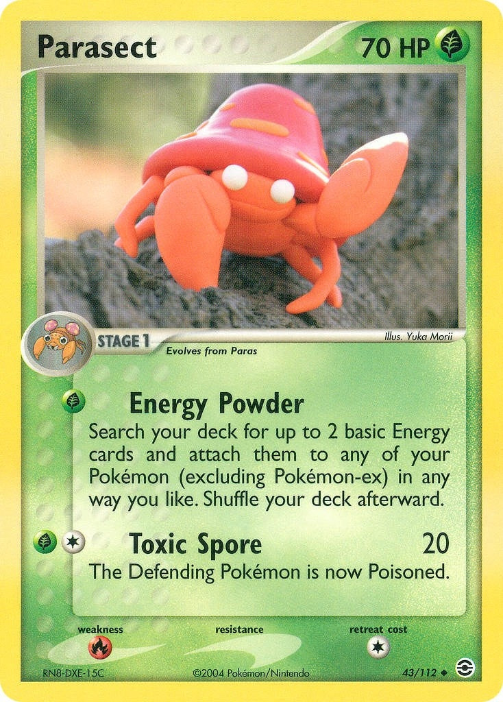 Image for Parasect (43/112) (EX FireRed & LeafGreen) (RG) - Pokemon