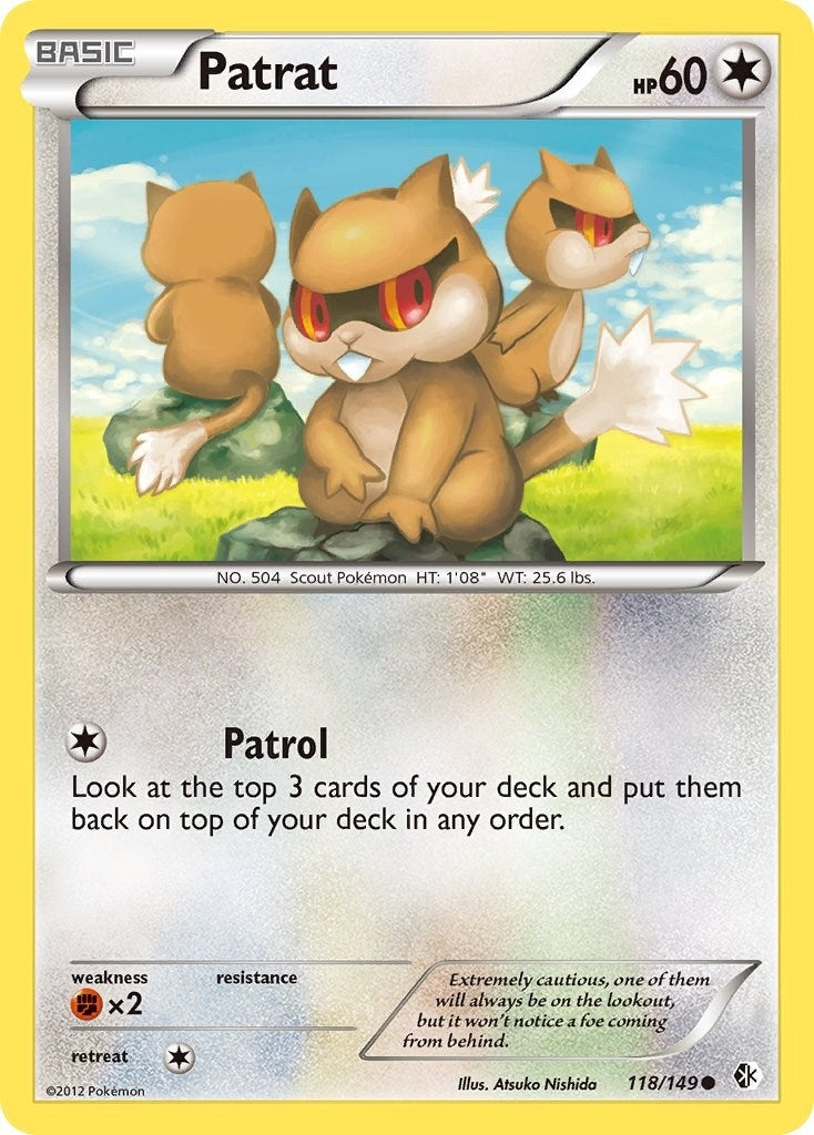 Image for Patrat (118/149) (Boundaries Crossed) (BCR) - Pokemon