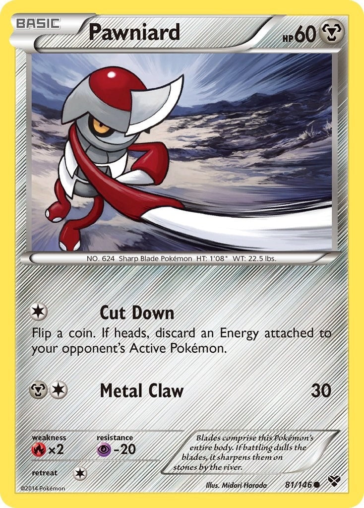 Image for Pawniard (81/146) (XY Base Set) (XY) - Pokemon