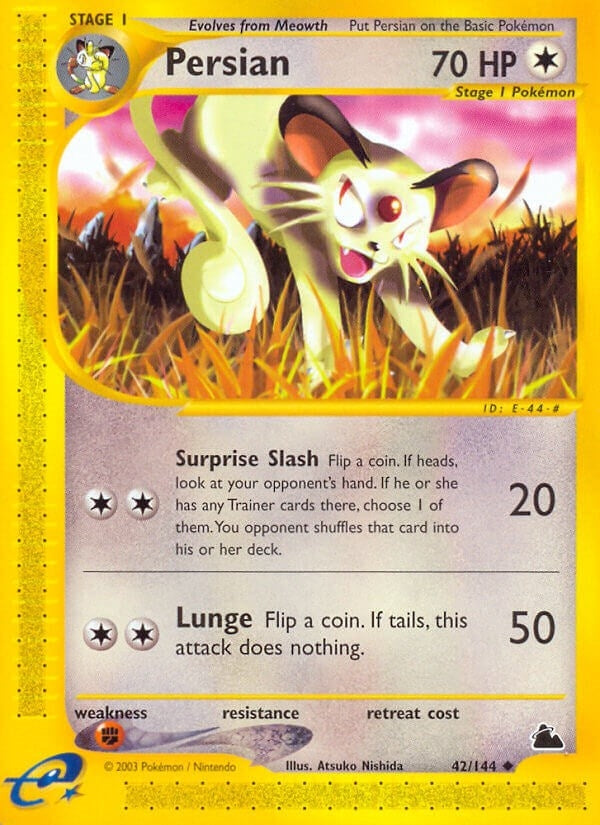Image for Persian (042/144) (Skyridge) (SK) - Pokemon