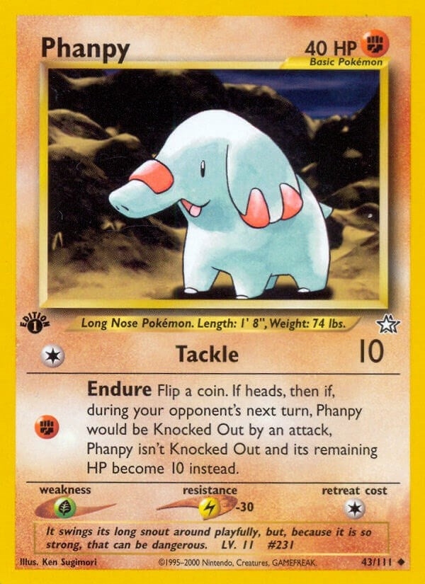 Image for Phanpy (043/111) (Neo Genesis) (N1) - Pokemon
