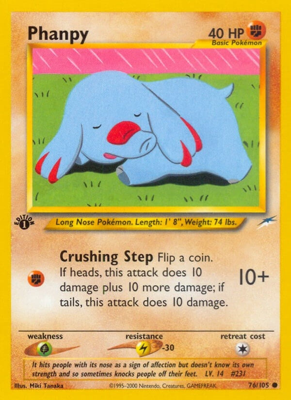 Image for Phanpy (076/105) (Neo Destiny) (N4) - Pokemon