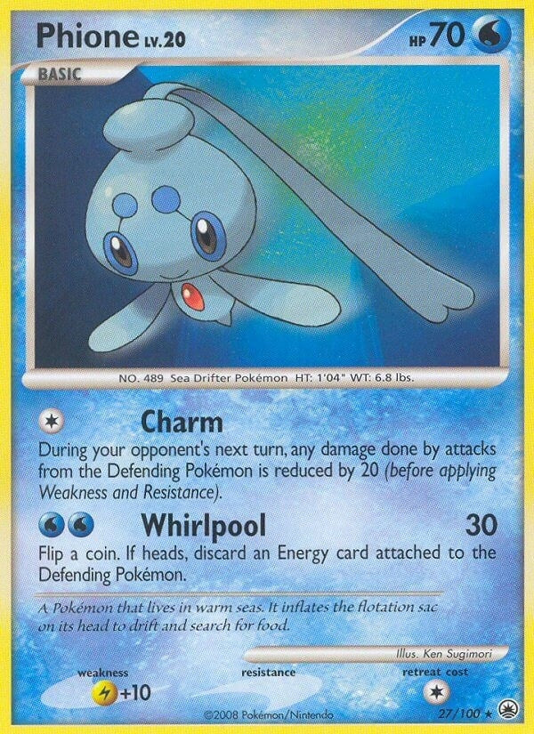 Image for Phione (27) (27/100) (Majestic Dawn) (MD) - Pokemon