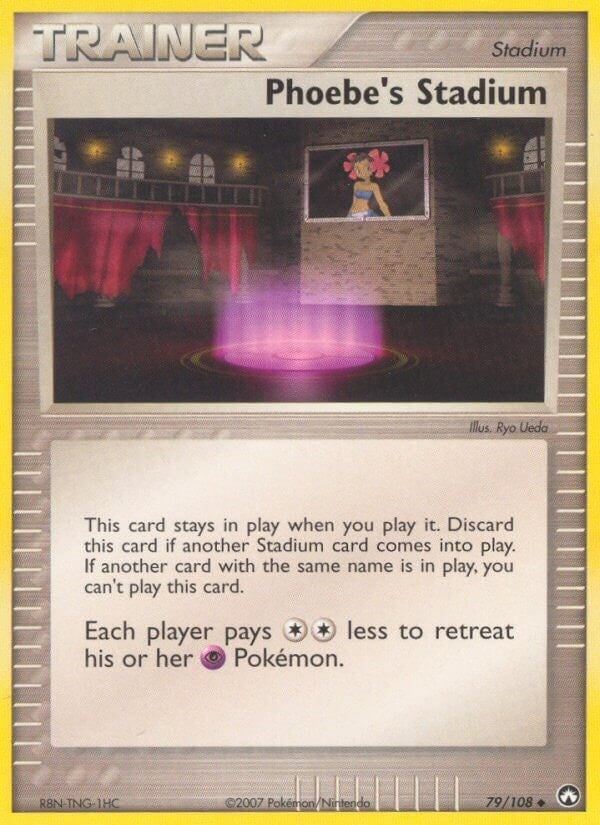 Image for Phoebe's Stadium (79/108) (EX Power Keepers) (PK) - Pokemon