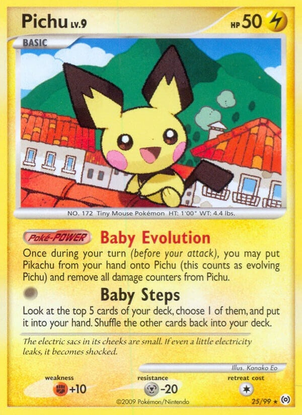 Image for Pichu (25/99) (Arceus) (AR) - Pokemon